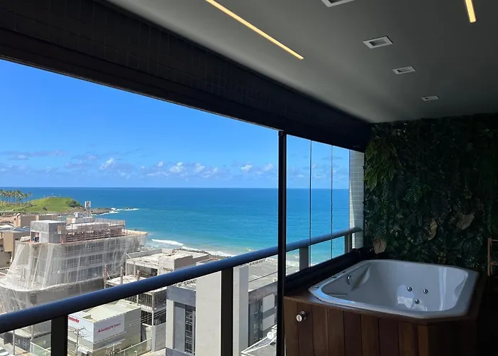 #1 Sofisticado Loft Vista Mar - Farol Da Barra